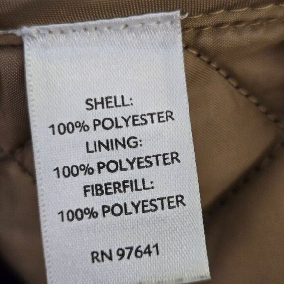 J. Jill Black Quilted Snap Closure Snap Pocket Lightweight Jacket Size M - Picture 6 of 6